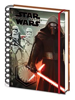 Pyramid International SR71993 Star Wars EP7 Kylo Ren und Troopers A5 Notizbuch Spiral