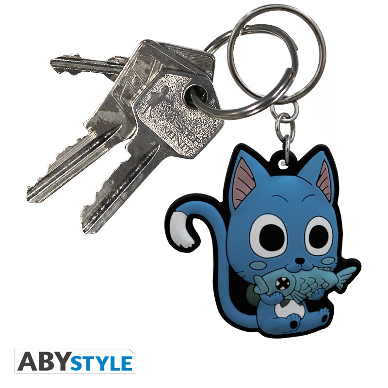 Fairy Tail offiziel lizenziert Happy Schlüsselanhänger Keychain 